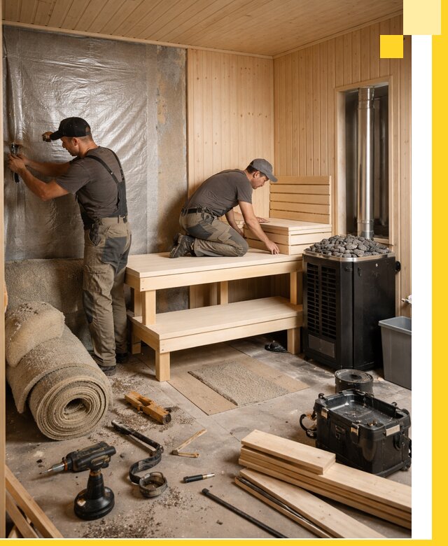 Проекты саун под ключ в Балашове дизайн и строительство