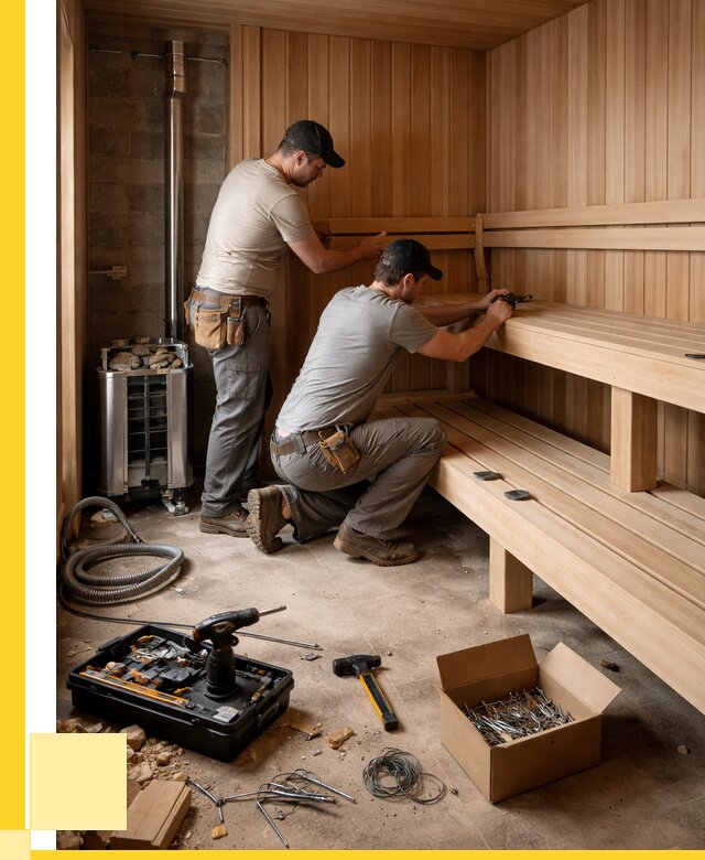Монтаж саун под ключ в Балашове от 122028 р. | ЭриданБла
