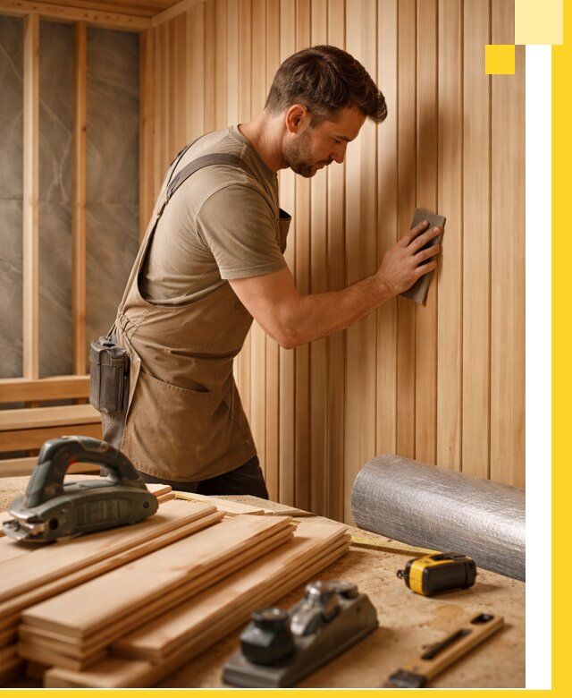 Профессиональная отделка саун и парных под ключ в Балашове