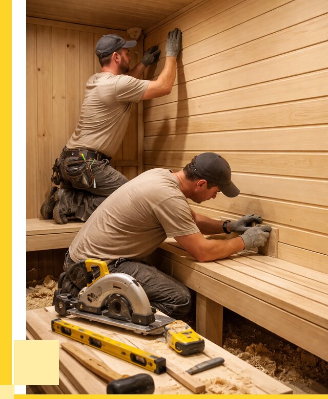 Обшивка саун вагонкой в Балашове от 2542 р. | ЭриданБла