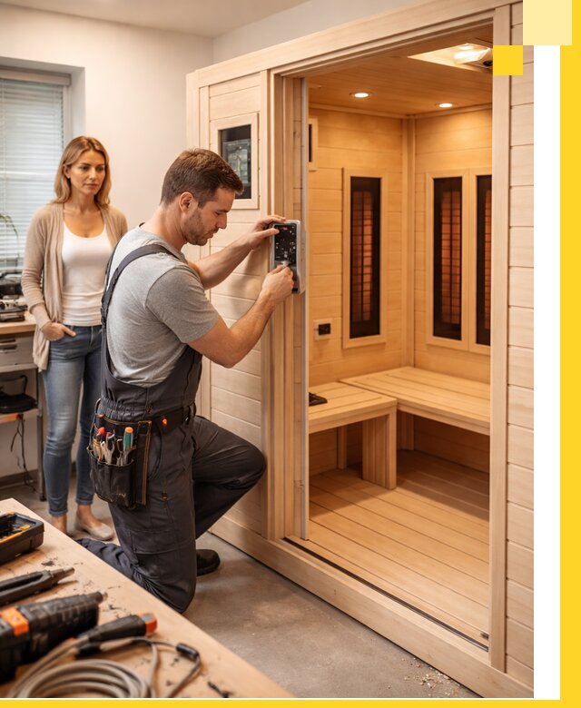 Инфракрасные сауны под ключ в Балашове продажа и установка