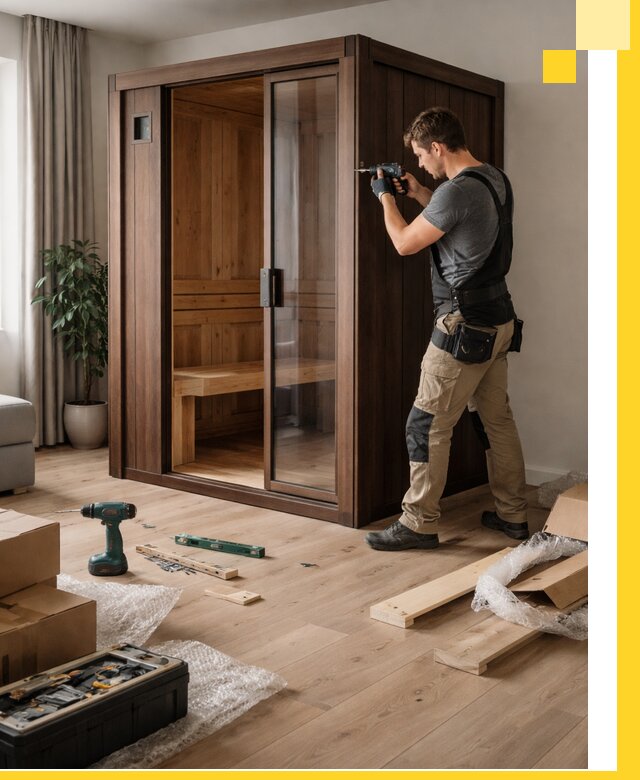 Установка и производство мини саун под ключ в Балашове