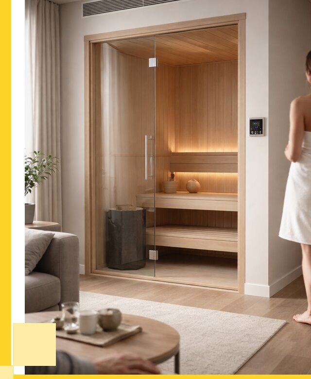 Сауна в квартире под ключ в Балашове от 122028 р. ЭриданБла