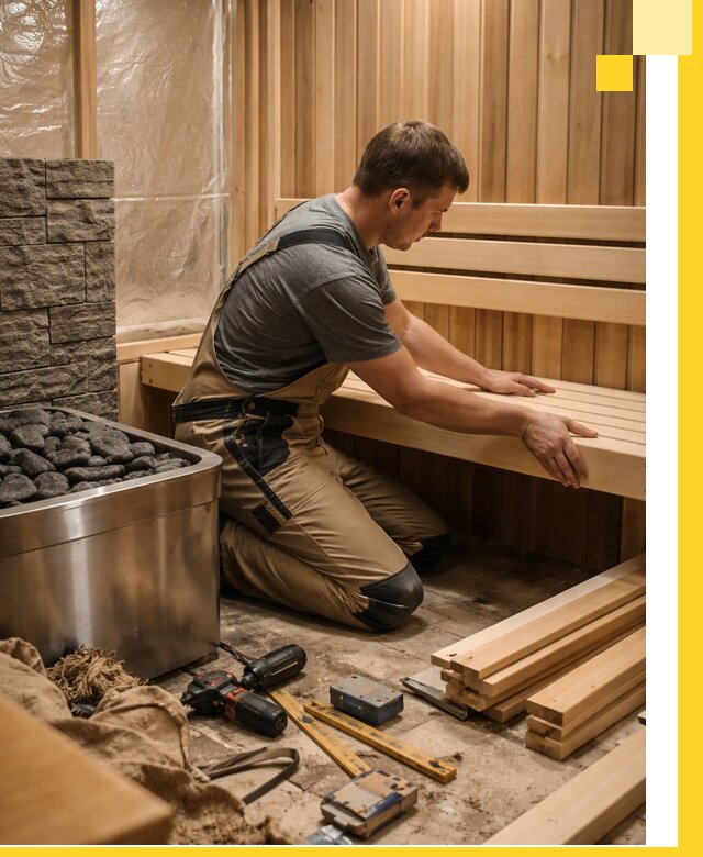 Сауны для дома под ключ с проектированием и монтажом в Балашове