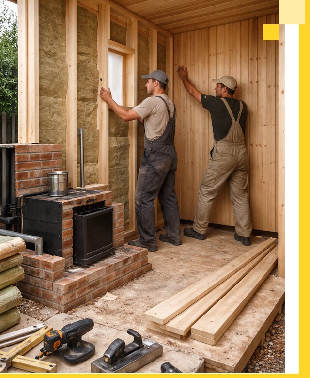 Строительство и установка дачных саун под ключ в Балашове