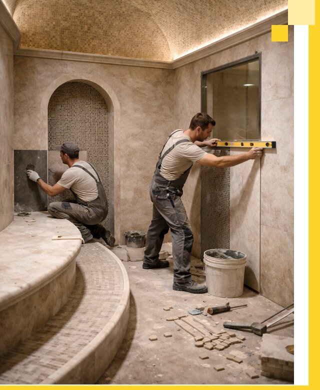 Проектирование и строительство саун с хамамом под ключ в Балашове