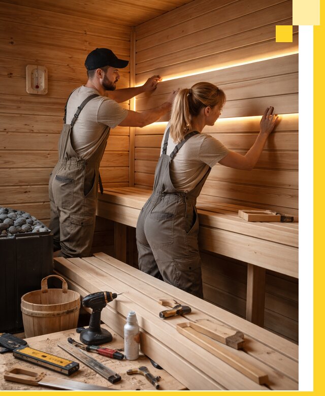 Дизайн саун и бань под ключ с индивидуальным проектом в Балашове