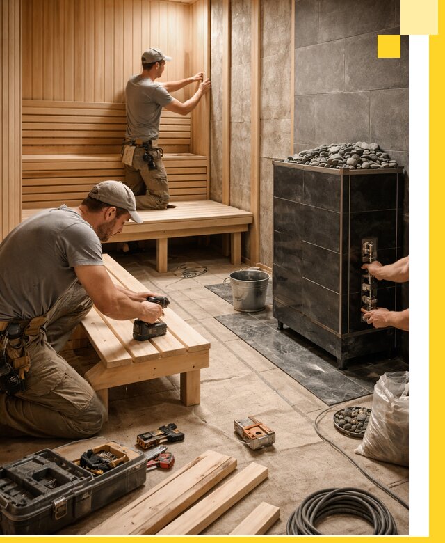 Дизайн и строительство интерьерных саун под ключ в Балашове