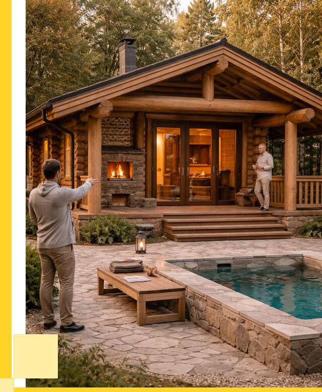 Проекты бань и хамам в Балашове от 25423 р. | ЭриданБла