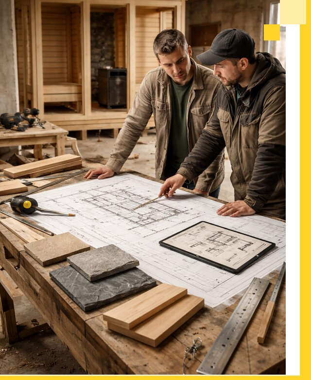 Проекты бань под ключ и планы строительства в Балашове