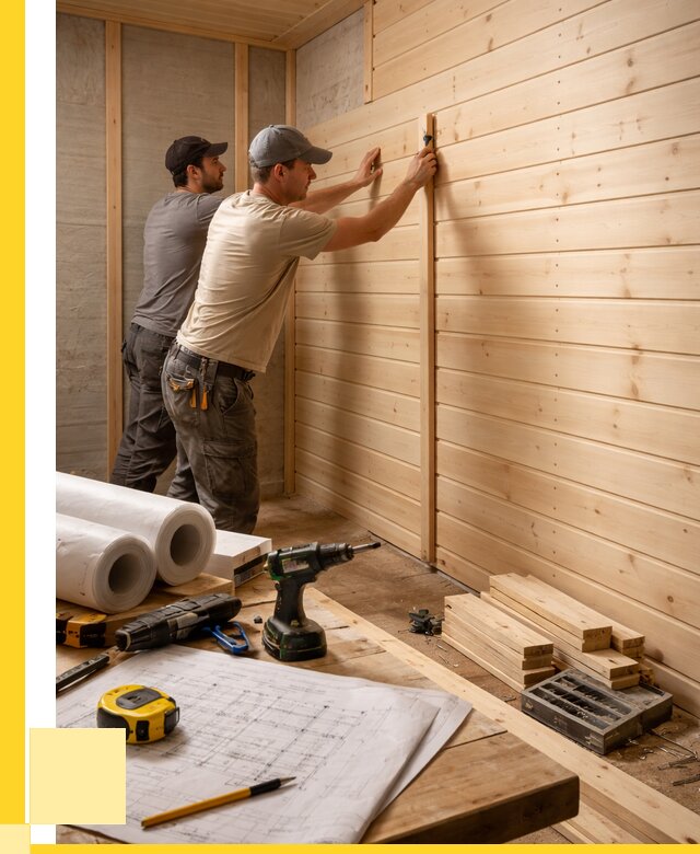 Обшивка бани вагонкой в Балашове от 1220 р., ЭриданБла