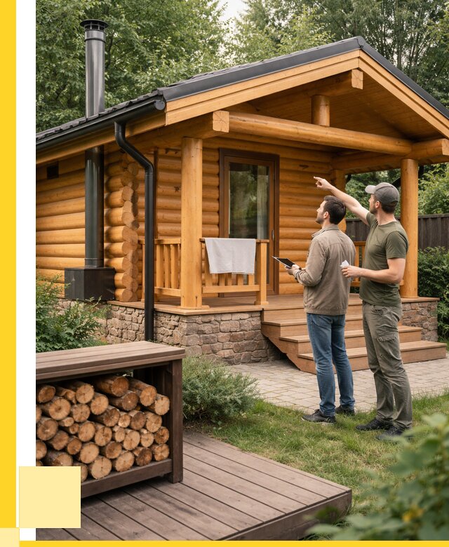 Бани для дачи под ключ в Балашове от 254225 р. | ЭриданБла