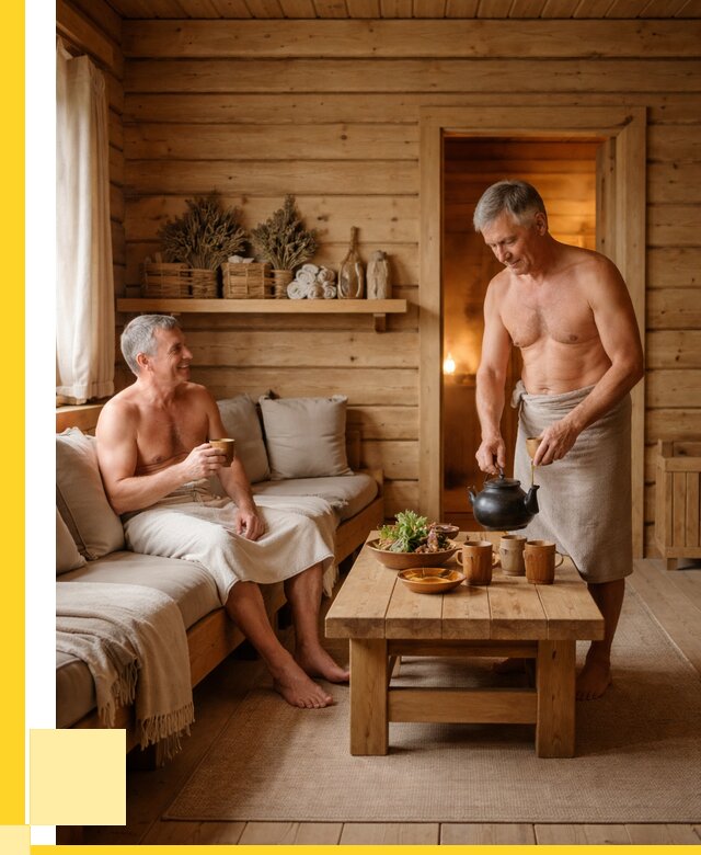 Бани с комнатой отдыха под ключ в Балашове от 457605 р. | ЭриданБла