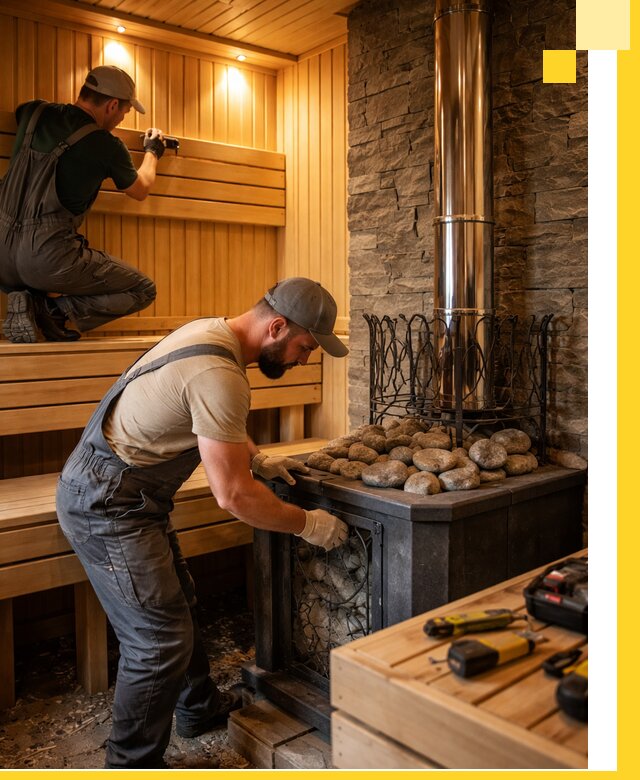 Комплексный дизайн бань, саун и зон отдыха в Балашове