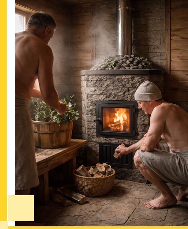 Банные печи под ключ в Балашове от 45761 р. | ЭриданБла кирпичная