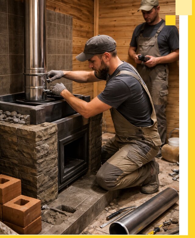 Изготовление и установка банных печей под ключ в Балашове