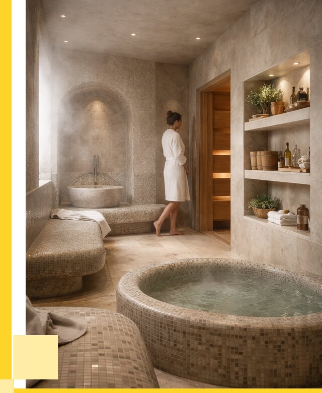 Строительство бани с хамамом в Балашове от 762675 р. | ЭриданБла