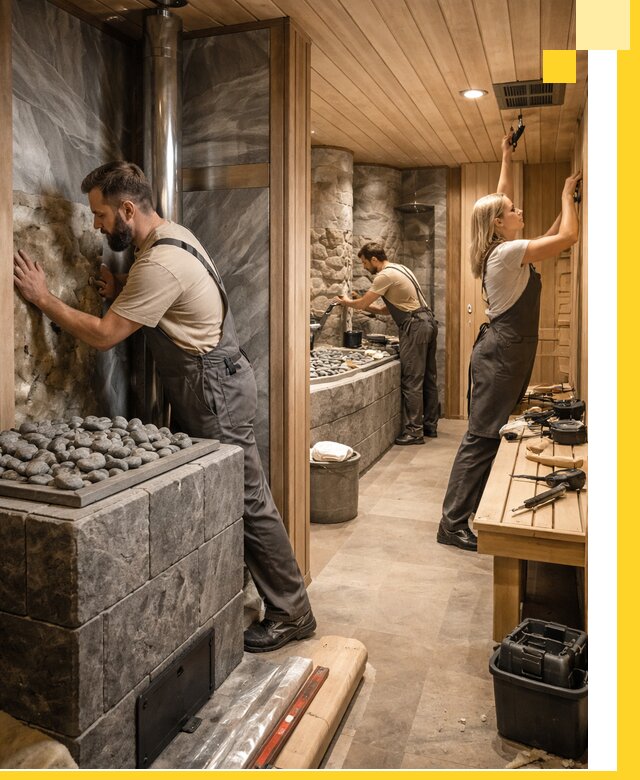 Строительство бань и SPA процедур в Балашове под ключ и отделкой