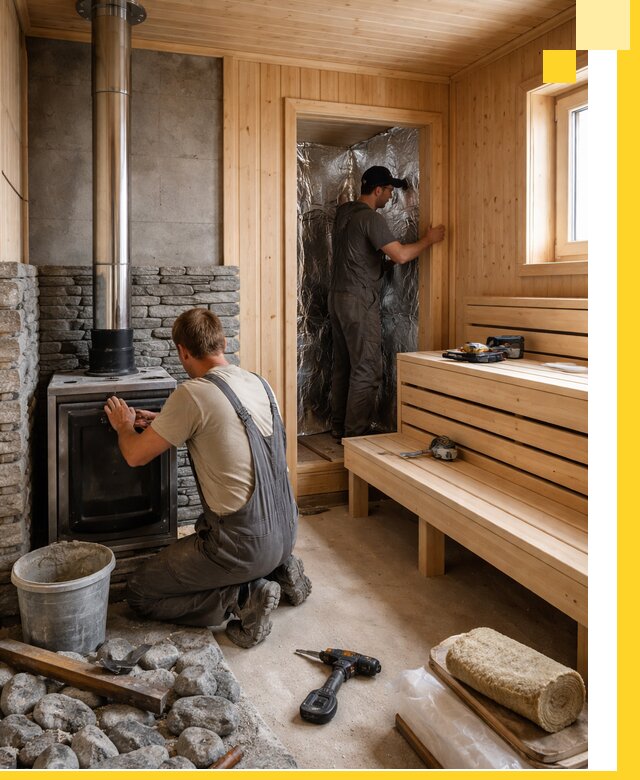 Строительство и изготовление бань под ключ в Балашове