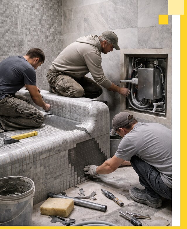 Проекты хамамов под ключ в Балашове и дизайн и строительство