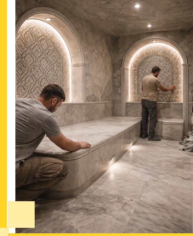 Турецкие бани под ключ в Балашове от 254225 р. | ЭриданБла