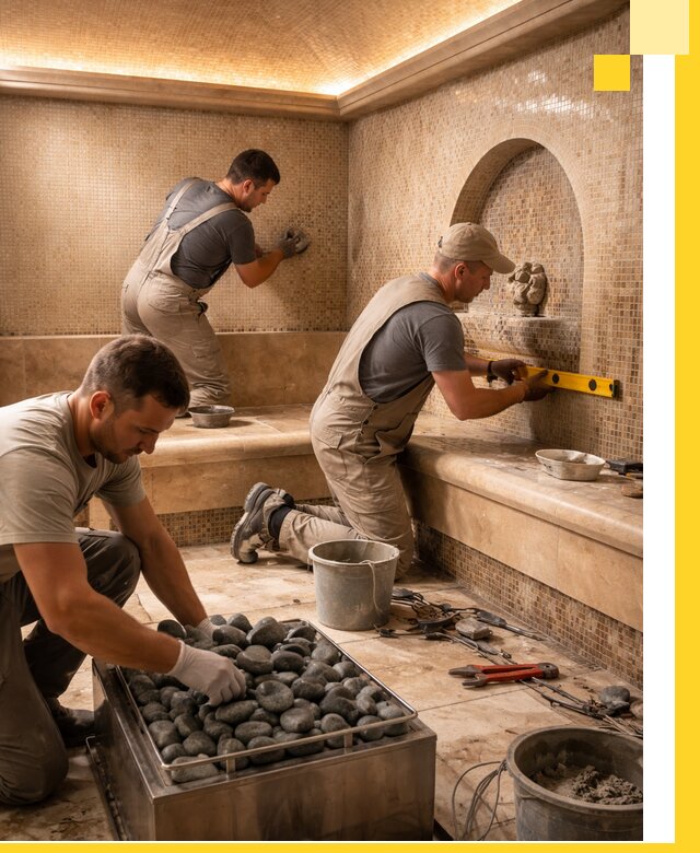 Проектирование и строительство хамама и сауны в Балашове