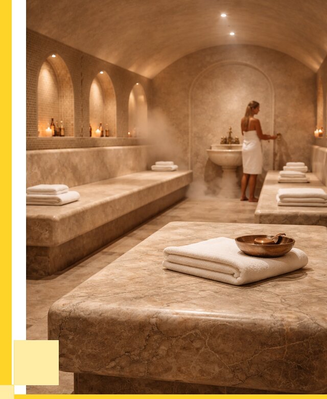 Лежаки для хамама в Балашове под ключ от 35592 р. | ЭриданБла