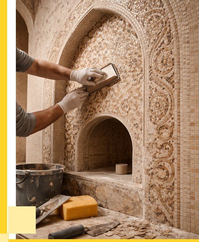 Мозаика для хамама в Балашове под ключ от 5085 р. | ЭриданБла